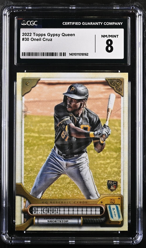 2022 Topps Gypsy Queen #30 Oneil Cruz CGC 8 (Rookie)