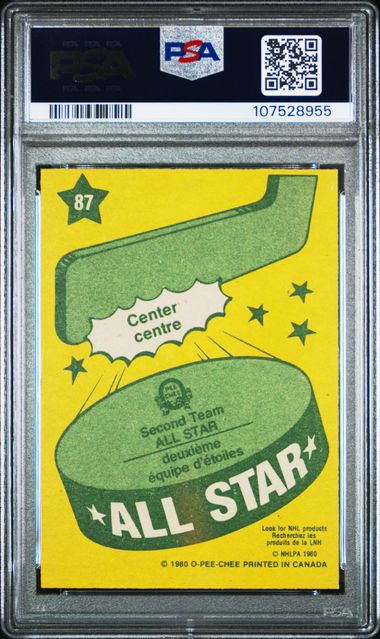 1980-81 O-Pee-Chee #87 Wayne Gretzky PSA 7 | Eastridge Sports Cards