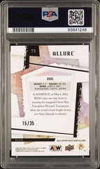 2022 Upper Deck Allure AEW Blue #73 RIHO #15/35 PSA 6 | Eastridge Sports Cards