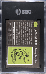 1969 Topps #51 Gale Sayers SGC 6.5 | Eastridge Sports Cards