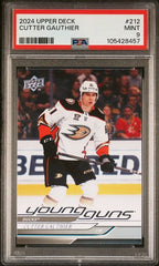 2024-25 Upper Deck #212 Cutter Gauthier PSA 9 (Rookie) | Eastridge Sports Cards