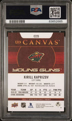 2020-21 Upper Deck Canvas #C225 Kirill Kaprizov PSA 9 (Rookie) | Eastridge Sports Cards