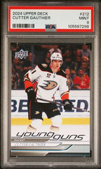 2024-25 Upper Deck #212 Cutter Gauthier PSA 9 (Rookie) | Eastridge Sports Cards