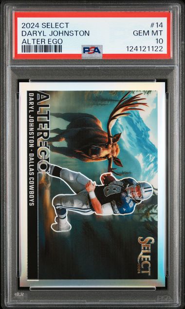 2024 Panini Select Alter Ego #14 Daryl Johnston PSA 10