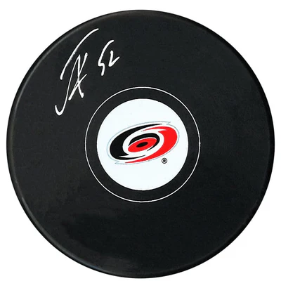 Pyotr Kochetkov Autographed Carolina Hurricanes Puck (COJO Sports)