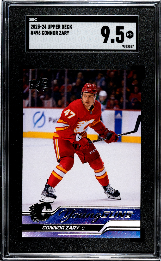 2023-24 Upper Deck #210 Connor Zary SGC 9.5 (Rookie)