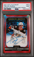 2021-22 O-Pee-Chee Platinum Red Prism Autograph #RTZ Trevor Zegras #34/60 PSA 9 (Rookie)