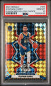 2021-22 Panini Mosaic Fusion Red Yellow Choice #101 Stephen Curry #43/88 PSA 10
