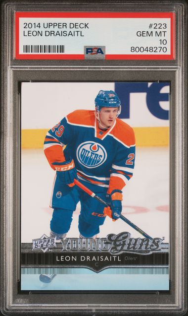2014-15 Upper Deck #223 Leon Draisaitl PSA 10 (Rookie)