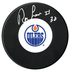 Ron Low Autographed Edmonton Oilers Puck (COJO Sports)