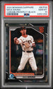 2024 Bowman Sapphire Chrome Prospects Black Refractor #BCP26 Maui Ahuna #02/10 PSA 10