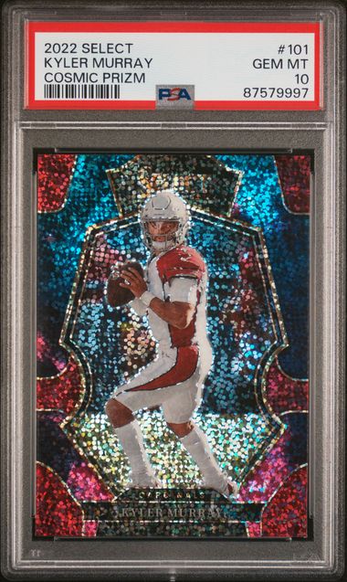 2022 Panini Select Cosmic Prizm #101 Kyler Murray PSA 10