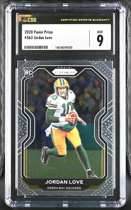 2020 Prizm #363 Jordan Love CGC 9 (Rookie)