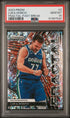 2023-24 Panini Prizm Fractal Fast Break Prizm #2 Luka Doncic PSA 10