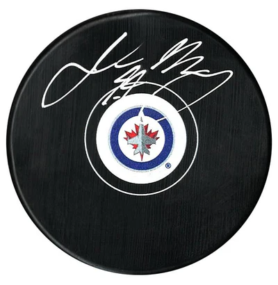 Josh Morrissey Autographed Winnipeg Jets Puck (COJO Sports)