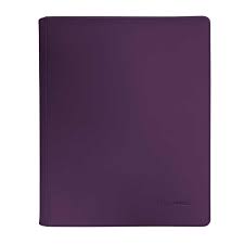 Ultra Pro Vivid 9-Pocket Zippered PRO-Binder- Midnight Plum