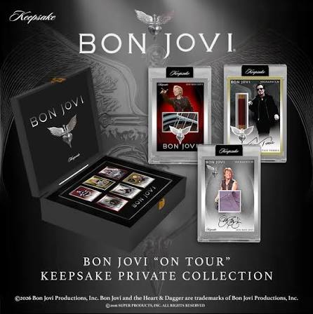 Bon Jovi Tour Collection 6 Box Case (2026 Keepsake)