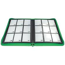 Ultra Pro Vivid 9-Pocket Zippered PRO-Binder- Cool Matcha