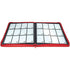 Ultra Pro Vivid 12-Pocket Zippered PRO Binder  - Red