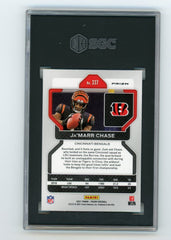 2021 Panini Prizm Neon Green Pulsar Prizm #337 Ja'Marr Chase SGC 9.5 (Rookie) | Eastridge Sports Cards
