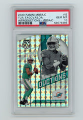 2020 Panini Mosaic Introductions Mosaic  #I2 Tua Tagovailoa PSA 10 | Eastridge Sports Cards