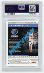 2018-19 Panini Chronicles Obsidian Preview #581 Jaren Jackson Jr. PSA 10 (Rookie) | Eastridge Sports Cards