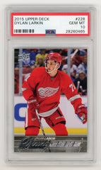 2015-16 Upper Deck #228 Dylan Larkin PSA 10 (Rookie) | Eastridge Sports Cards