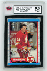 1989-90 O-Pee-Chee #232 Theo Fleury KSA 9.5 (Rookie) | Eastridge Sports Cards