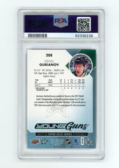 2017-18 Upper Deck #208 Denis Gurianov PSA 8 (Rookie) | Eastridge Sports Cards