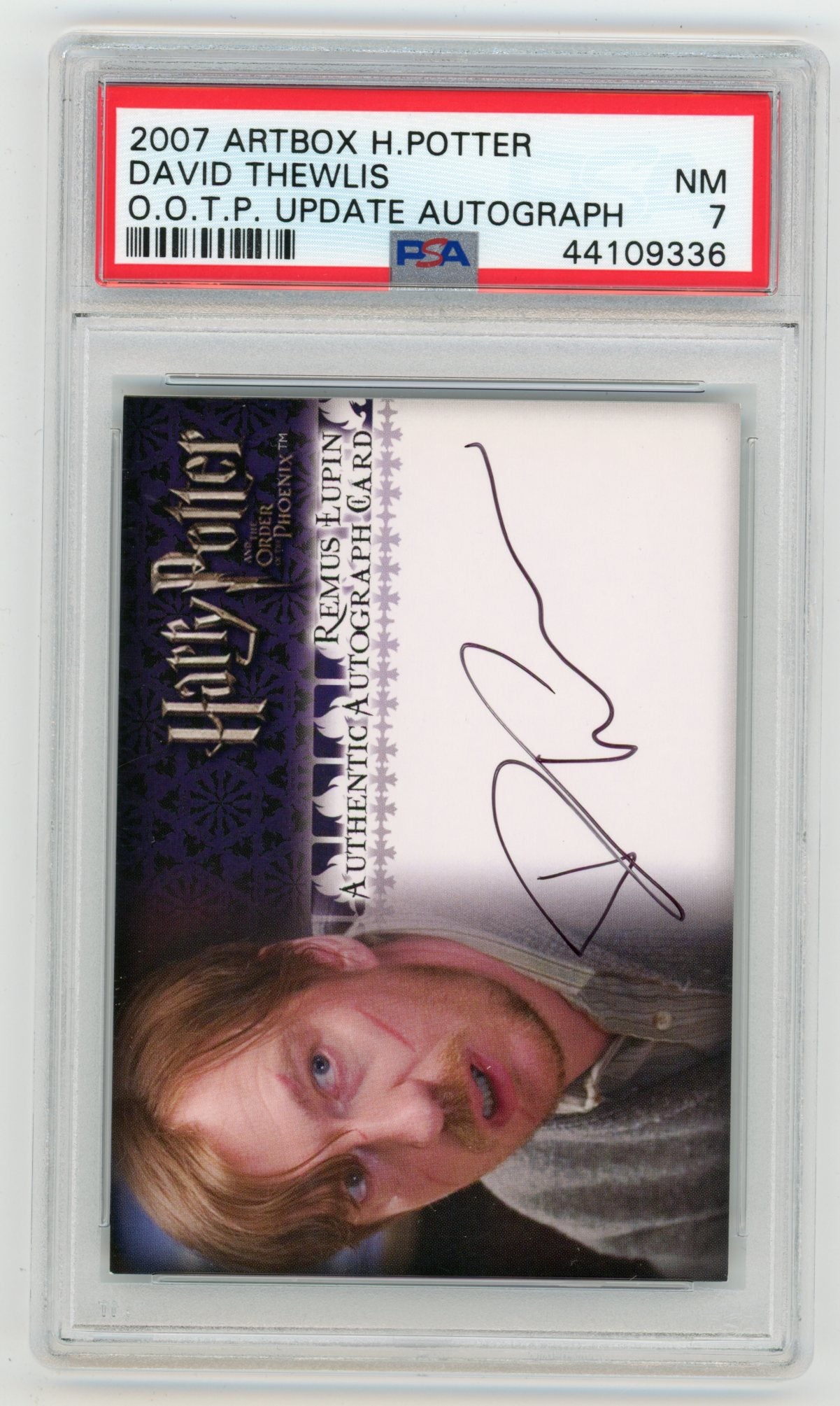2007 Harry Potter and the Order of the Phoenix Update Autograph David Thewlis PSA 7 | Eastridge Sports Cards
