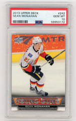 2013-14 Upper Deck #242 Sean Monahan PSA 10 (Rookie) | Eastridge Sports Cards
