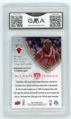 2009-10 Upper Deck Michael Jordan Legacy Collection Gold #37 Michael Jordan GMA 10 | Eastridge Sports Cards