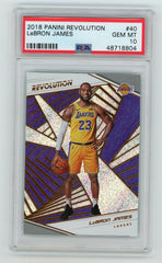 2018-19 Panini Revolution #40 Lebron James PSA 10 | Eastridge Sports Cards