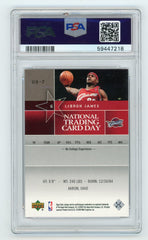 2004 National Trading Card Day #UD-7 LeBron James PSA 9 | Eastridge Sports Cards