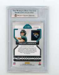 2021 Panini Prizm Rookie Variations Prizms #331 Trevor Lawrence BGS 9 (Rookie) | Eastridge Sports Cards