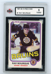 1981-82 O-Pee-Chee #1 Ray Bourque KSA 8 | Eastridge Sports Cards