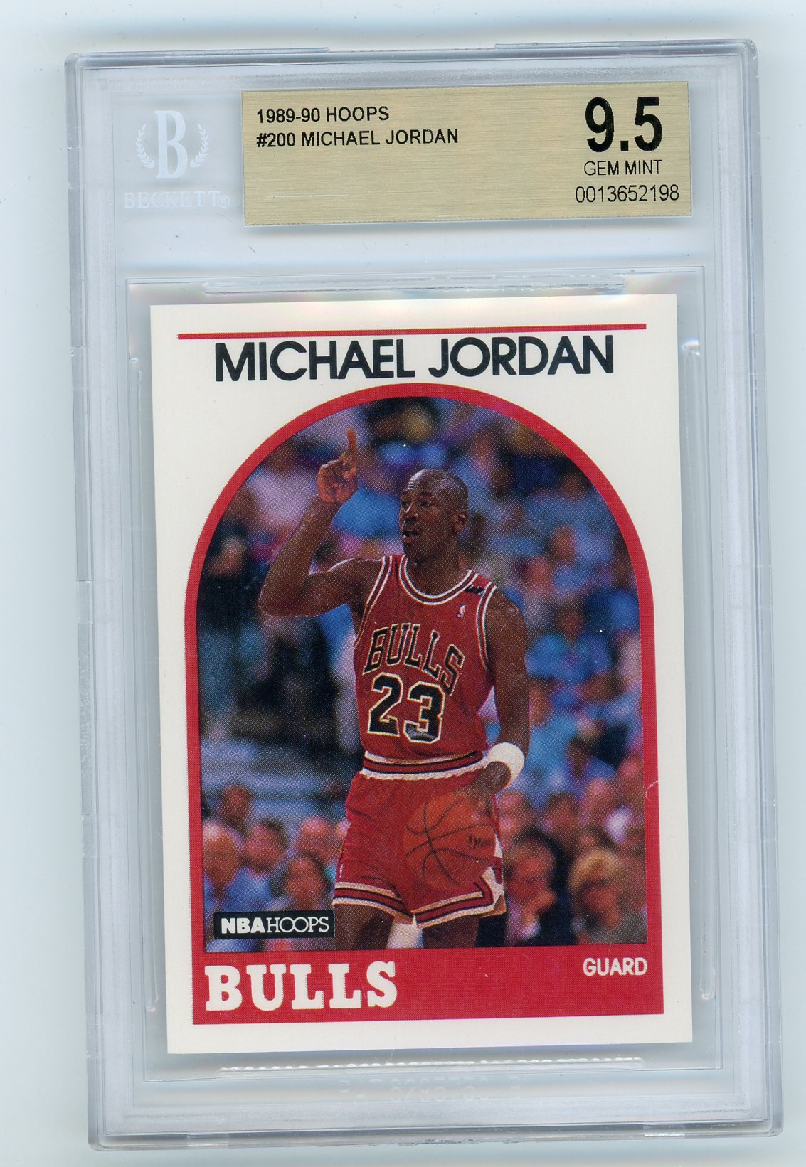 1989-90 Hoops #200 Michael Jordan BGS 9.5 | Eastridge Sports Cards