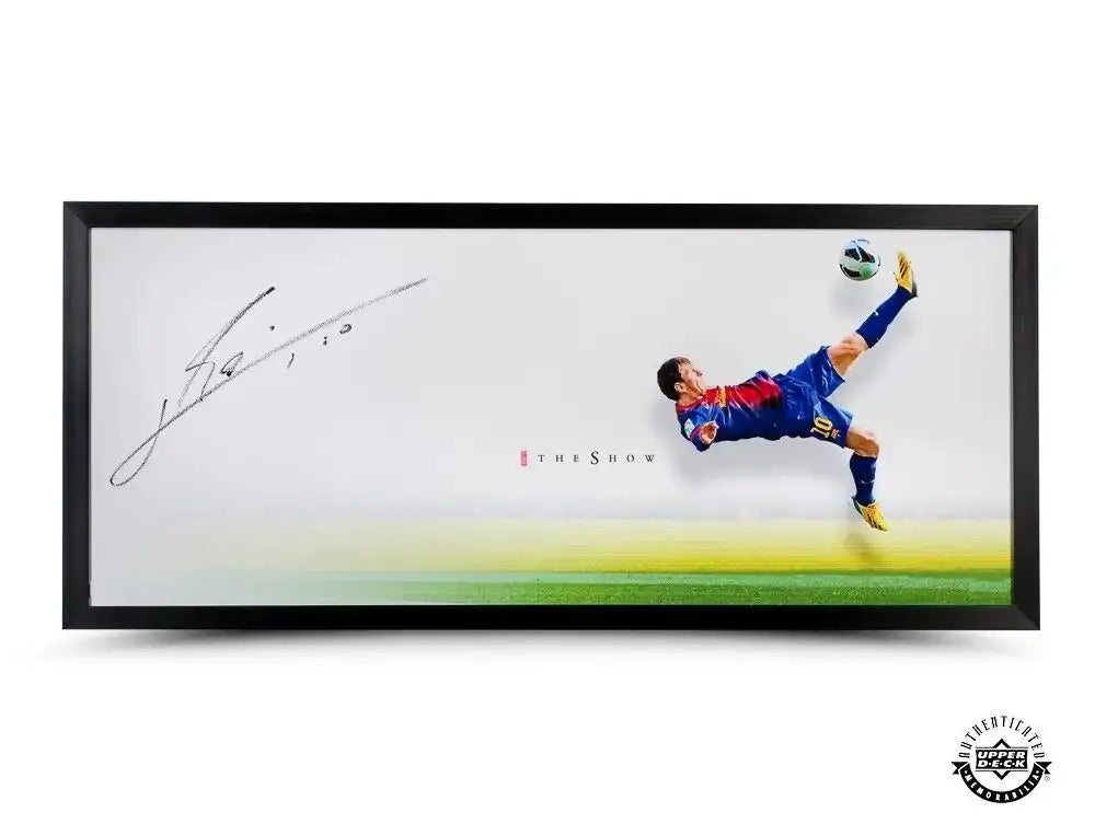 Lionel Messi Autographed ‘The Show’ (Upper Deck Authenticated) (Copy)