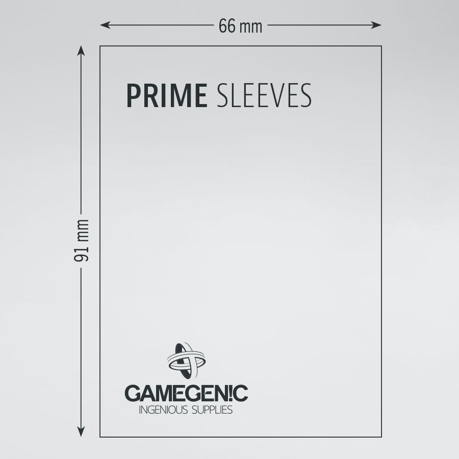 Gamegenic Prime Sleeves - Black