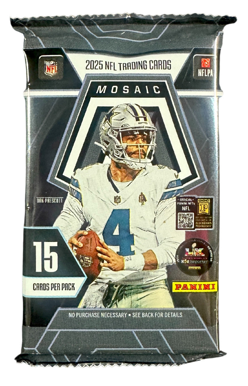 2025 Panini Mosaic Football Hobby Pack