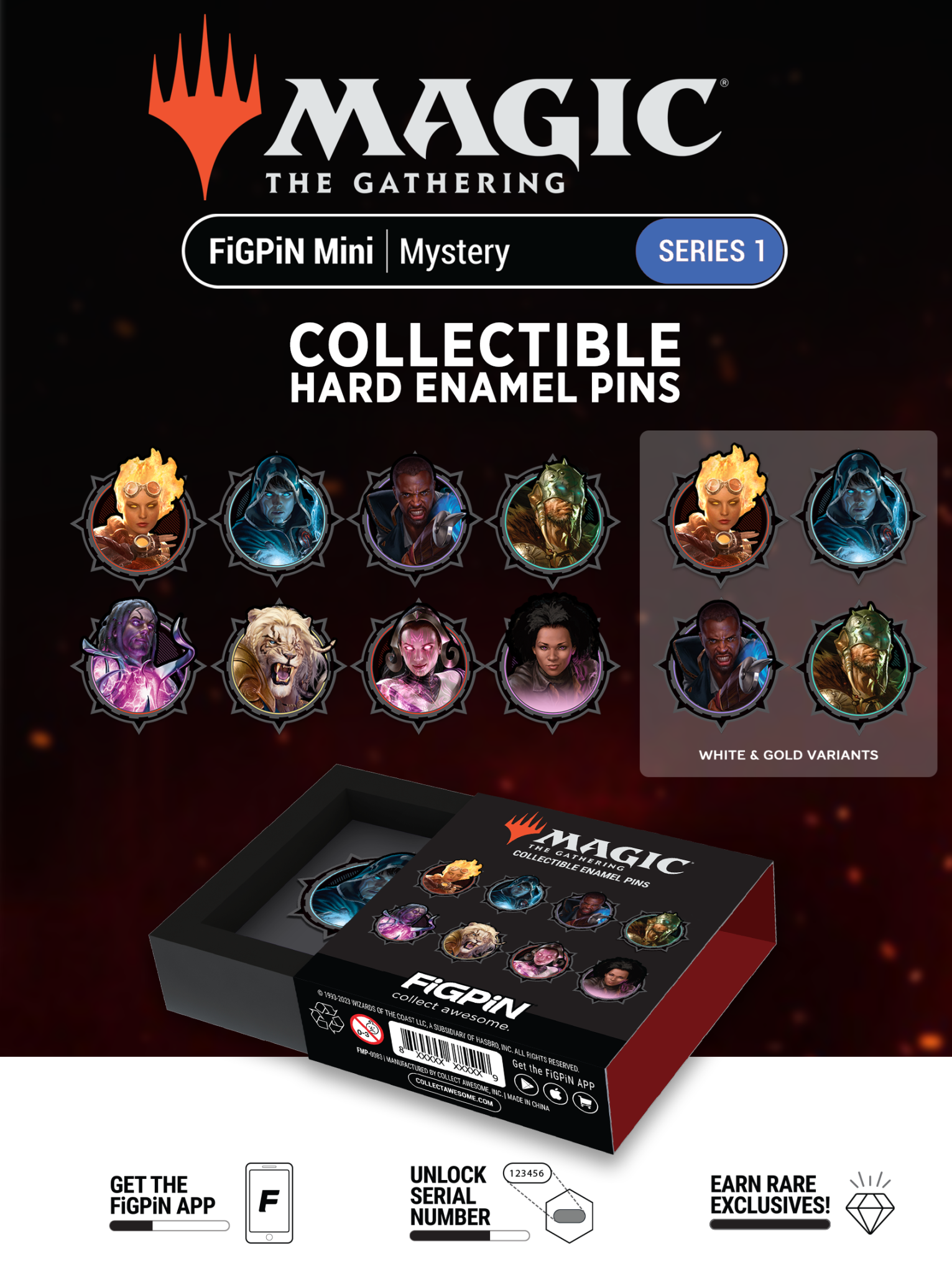 FiGPiN MTG Mystery Enamel Pin (Series 1) | Eastridge Sports Cards