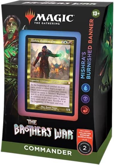 The Brothers War Commander Deck - MISHRA'S BURNISHED BANNER