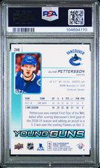 2018-19 Upper Deck #248 Elias Pettersson PSA 10 (Rookie) | Eastridge Sports Cards