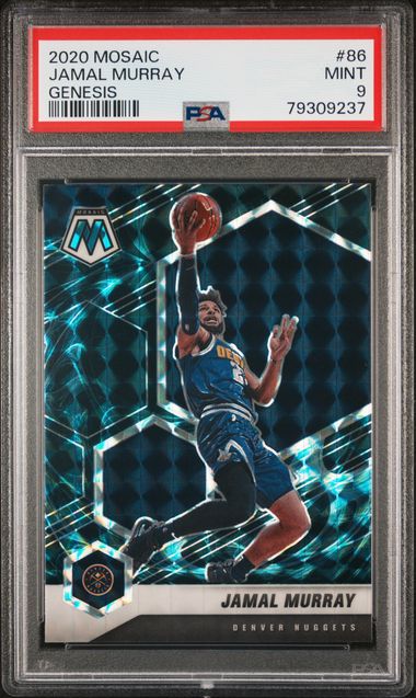 2020-21 Panini Mosaic Genesis #86 Jamal Murray PSA 9 | Eastridge Sports Cards