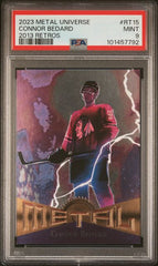 2023-24 Metal Universe 2013 Retros #RT15 Connor Bedard PSA 9 (Rookie) | Eastridge Sports Cards