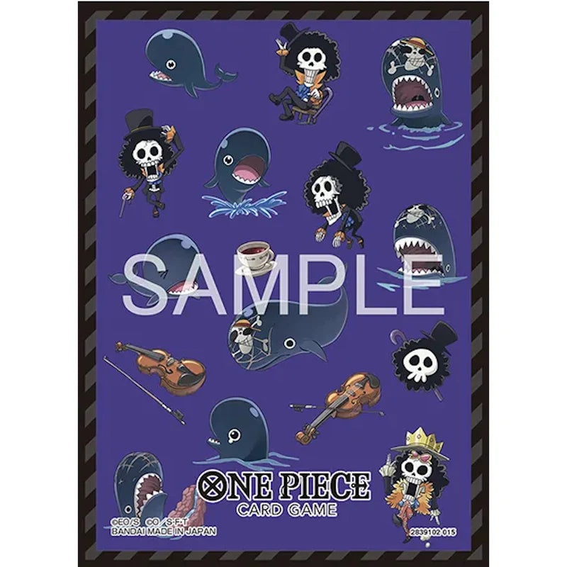 One Piece Official Card Sleeves Set 14 - Brook & Laboon