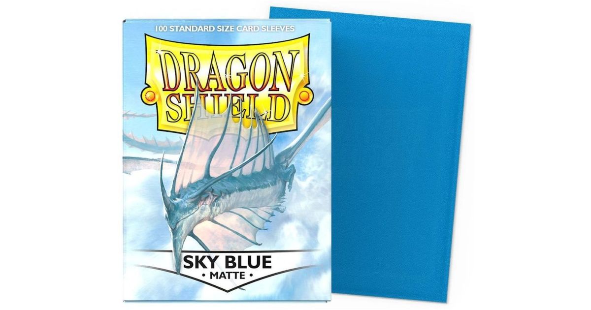 Dragon Shield Matte Card Sleeves 100ct - Sky Blue