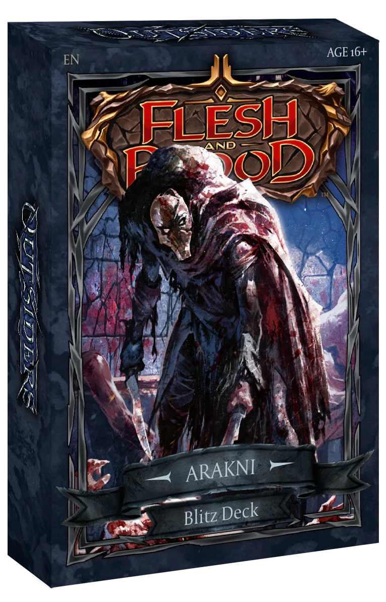 Flesh and Blood: Outsiders Blitz Deck - Arakni | Eastridge Sports Cards