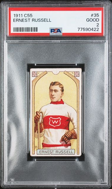 1911-12 C55 #35 Ernest Russell PSA 2 | Eastridge Sports Cards