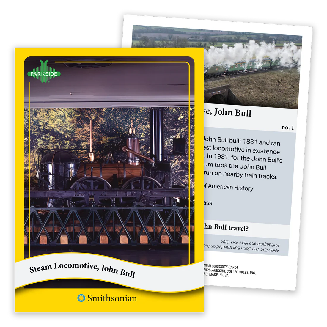 Parkside Curiosity Cards: Smithsonian Edition